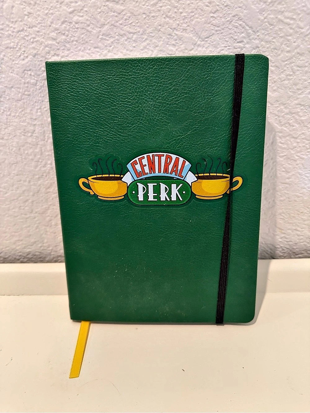 Friends Central Perk Hardcover Journal Green